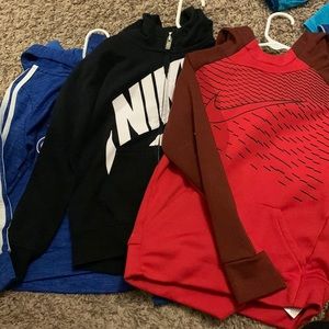 3 Hoodies